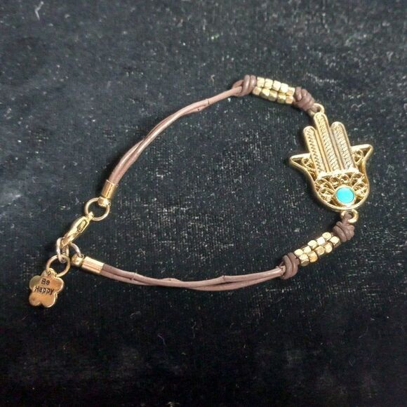 Delicate hand of Fatima bracelet - Picture 1 of 6